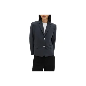 THEORY Business Suit Women's Dark Gray