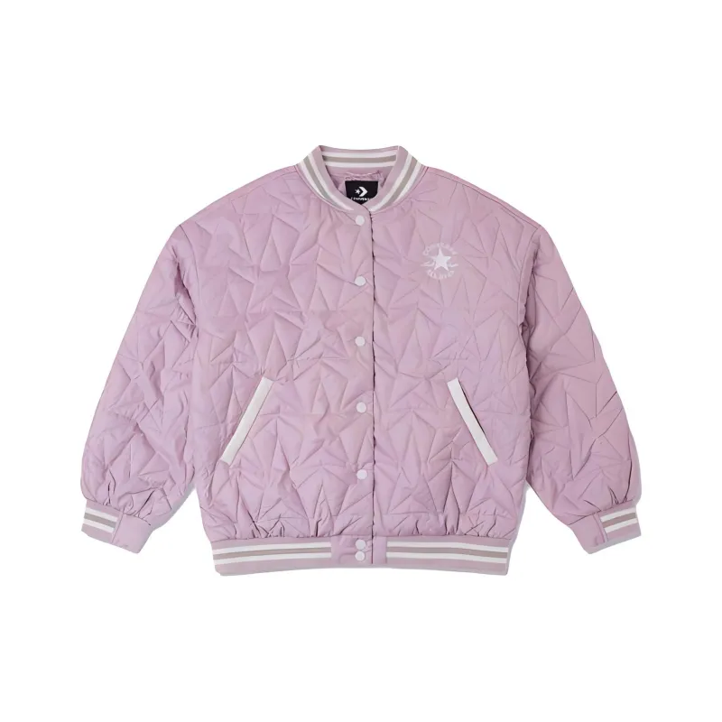 Converse Baseball Jacket Baseball Jacket Women's Dark Violet-0