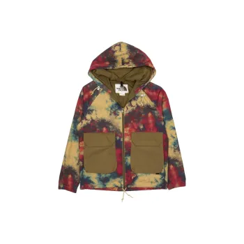 THE NORTH FACE Outdoor Hiking Windproof Windbreaker Jacket Women's Tie Dye