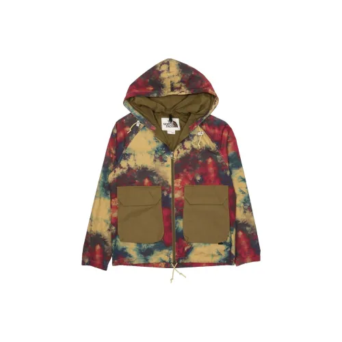 THE NORTH FACE Outdoor Hiking Windproof Windbreaker Jacket Women's Tie Dye