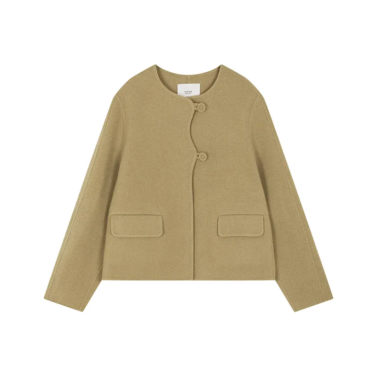 Mo Han Yi Mei Coats Women's Clove-0