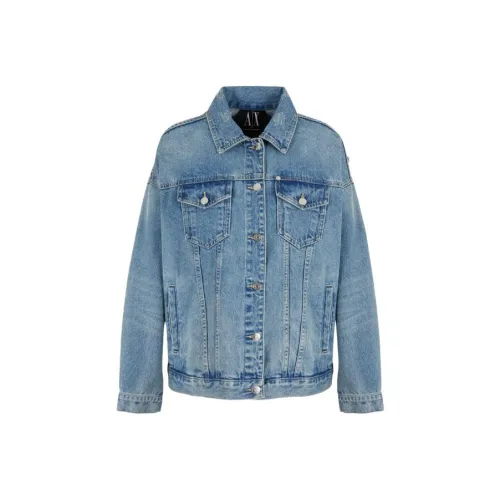 ARMANI EXCHANGE Faded Denim Jacket