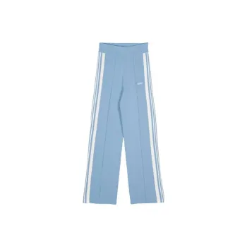 AUTRY Logo Embroidered Striped Knitted Track Pants