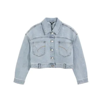 Bebe Denim Jackets Women's Blue
