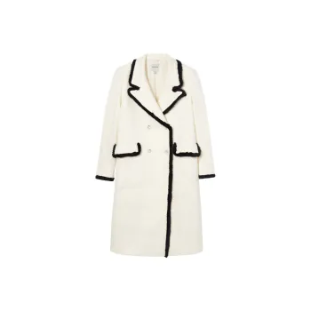 EPTISON WOMAN Coats Women's Cream White