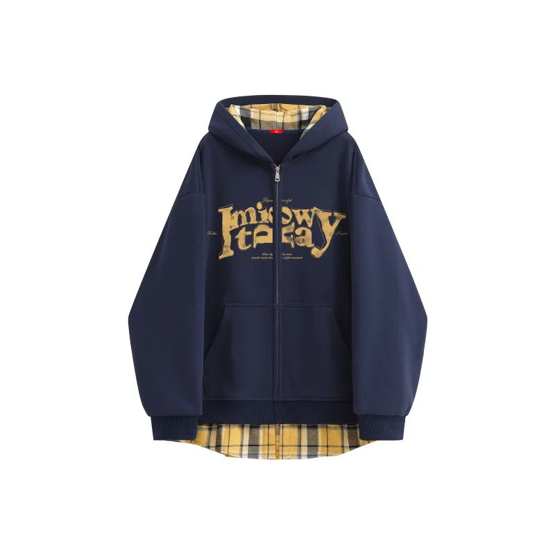 MIIOW Trend Party Series Sweatshirt Unisex Heather Gray & Red-5