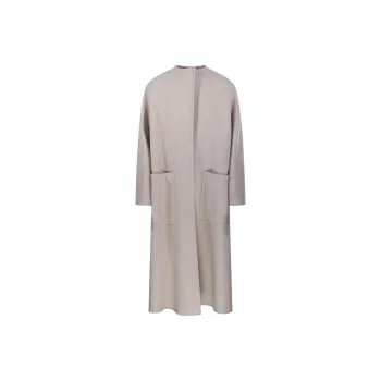 MaxMara Crewneck Long Sleeved Coat