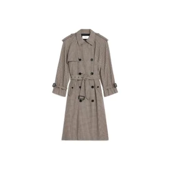 CELINE Trench Coat Women's Khaki