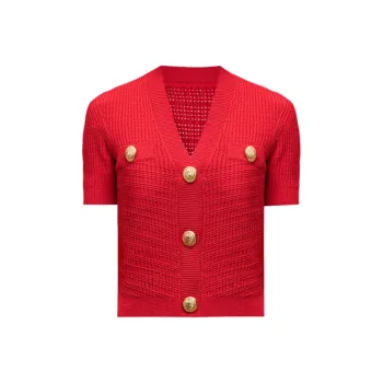 BALMAIN Knitwear Women's Red