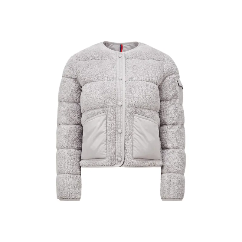 Moncler Down Jacket Women's Gray-0