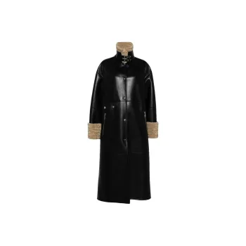 NANUSHKA Liesel Bonded Shearling Coat
