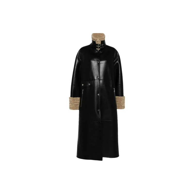NANUSHKA Liesel Bonded Shearling Coat-0