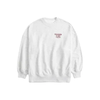 Abercrombie＆Fitch Sweatshirt Women's Light Gray