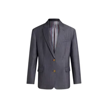ETRO Pegaso Single Breasted Blazer