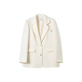 XIANGYING Business Suit Women's Beige