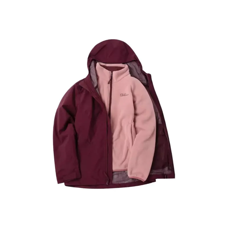 Jack Wolfskin Hiking Outdoor Hiking Urban Living/Travel/Commuting Waterproof And Windproof Windbreaker Jacket Women's-21