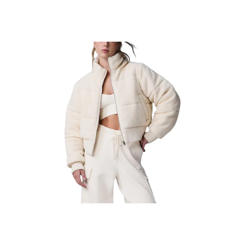 Alo Yoga Darling Sweater Puffer Down Jacket Women's-0