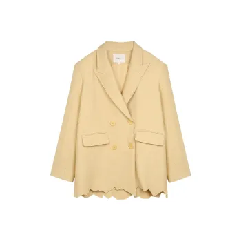BLUEerror Business Suit Women's Light Yellow