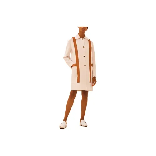 HERMES Velvet Jackets Women's White