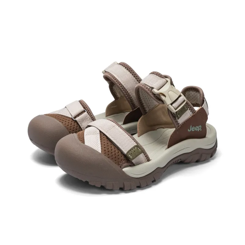 Jeep Quick Dry Height Increasing Cushioning Balance River Trekking Shoes Women's-7