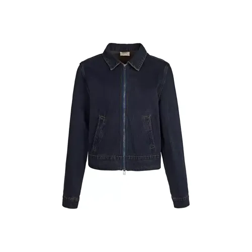 HEYABC Denim Jacket Unisex Navy Blue