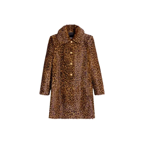 CELINE Coats Women's Brown