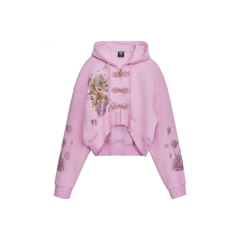 TCH Cropped Coats Women's Pink-0