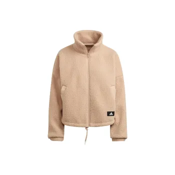 Adidas Sportswear Sherpa Jacket Jacket Women's Apricot