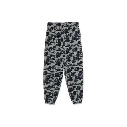 A BATHING APE Women'ss Cookie Camo 2 Oversized Sweatpants Brown