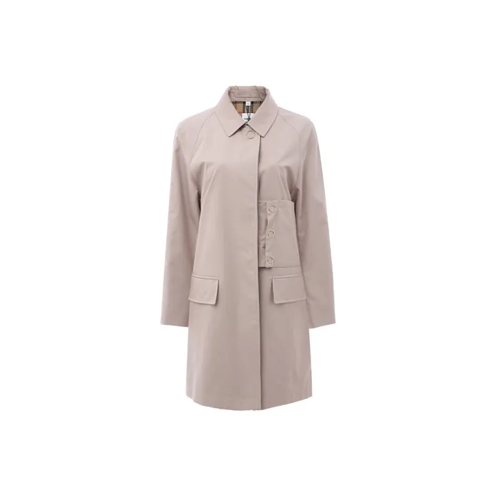 Burberry Trench Coat Women's Light Apricot-0