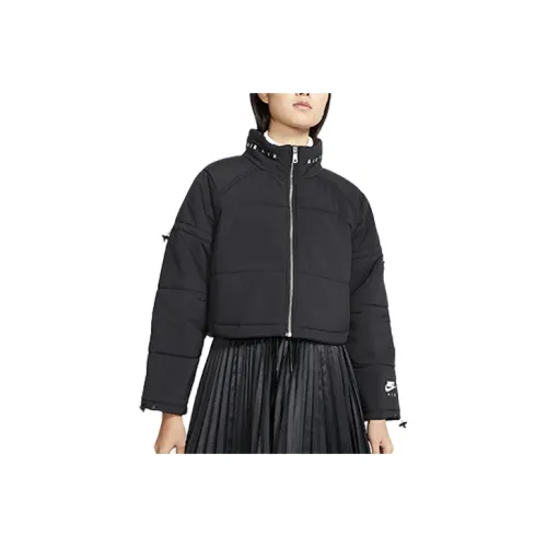 Nike Cropped Coats Women's Black