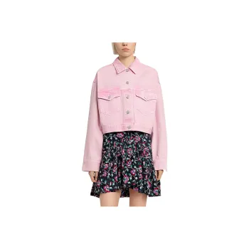 ISABEL MARANT Cropped Coats Women's Light Pink