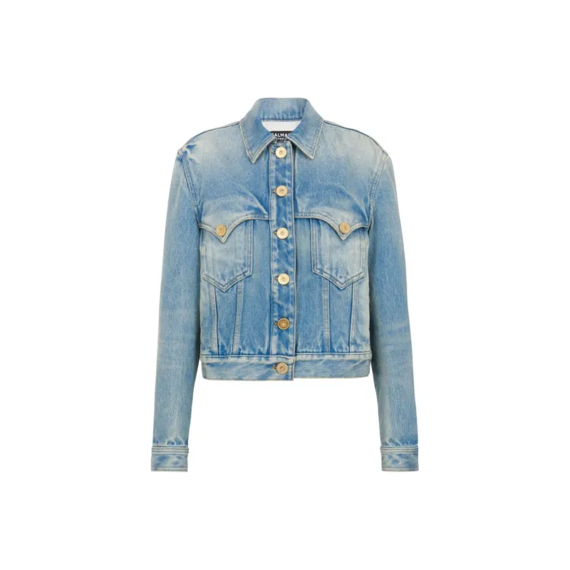 BALMAIN Vintage Denim Jacket-0