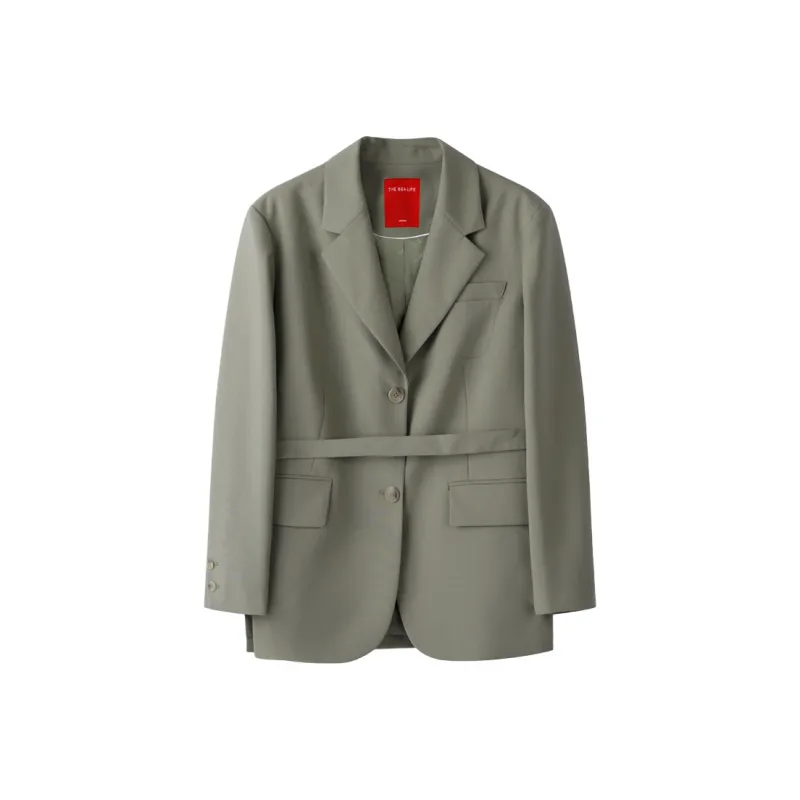 THE SEA LIFE Business Suit Women's Shimmer Green-0