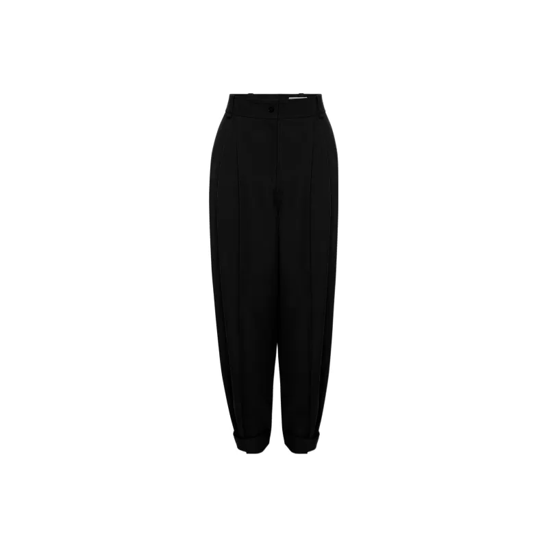 Alexander McQueen Cropped Tapered Trousers-0