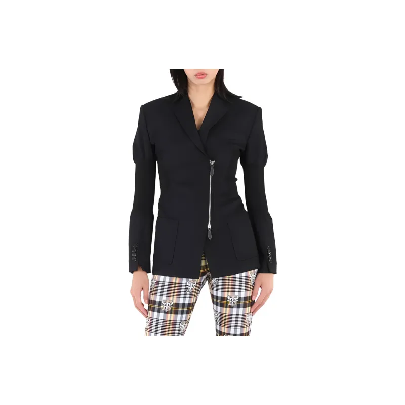 Burberry Business Suits Coats Women's Black-0