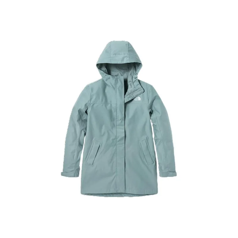 THE NORTH FACE City Outdoor Collection Windbreaker Jackets Women's Blue-0