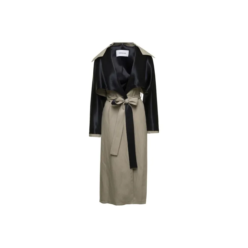Ferragamo Coats Women's Beige-0