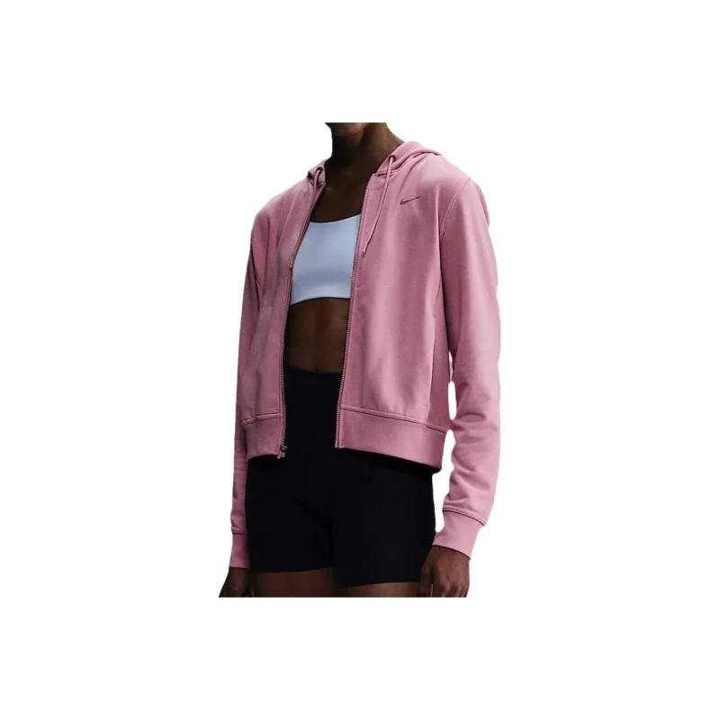Nike Dri FIT One Women's Full Zip French Terry Hoodie-0