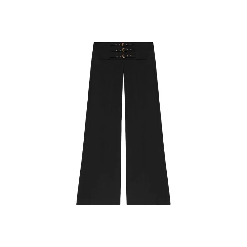 VERSACE JEANS COUTURE Decorative Buckle Trousers-0