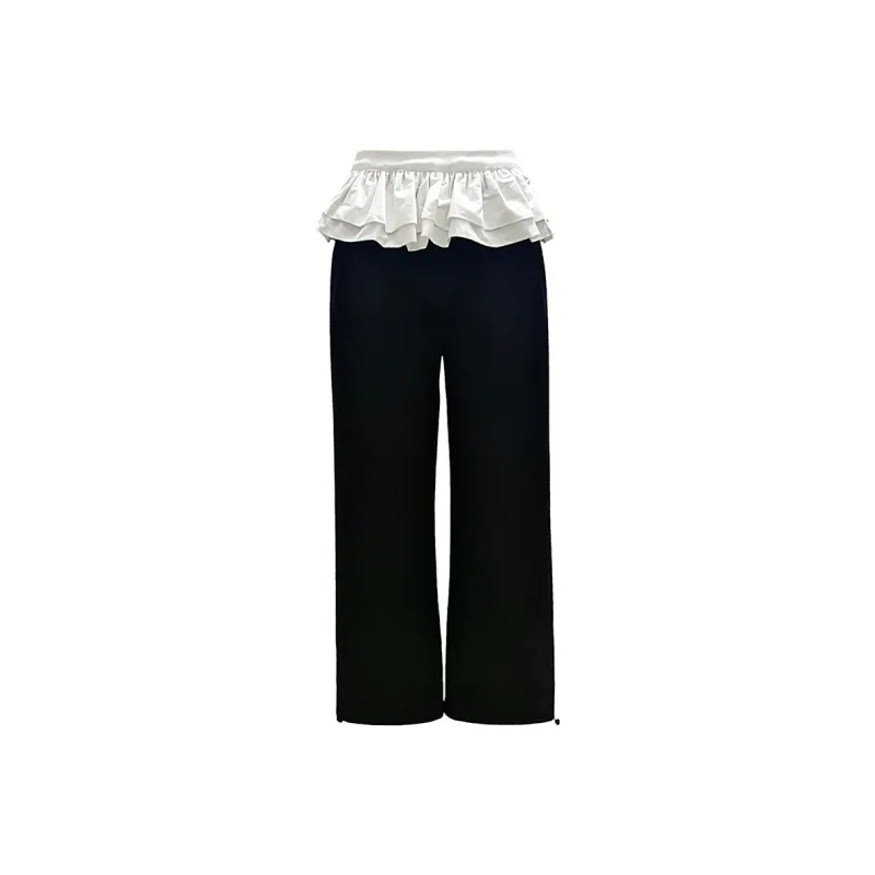 ZXZA Casual Pants Women's Black-2