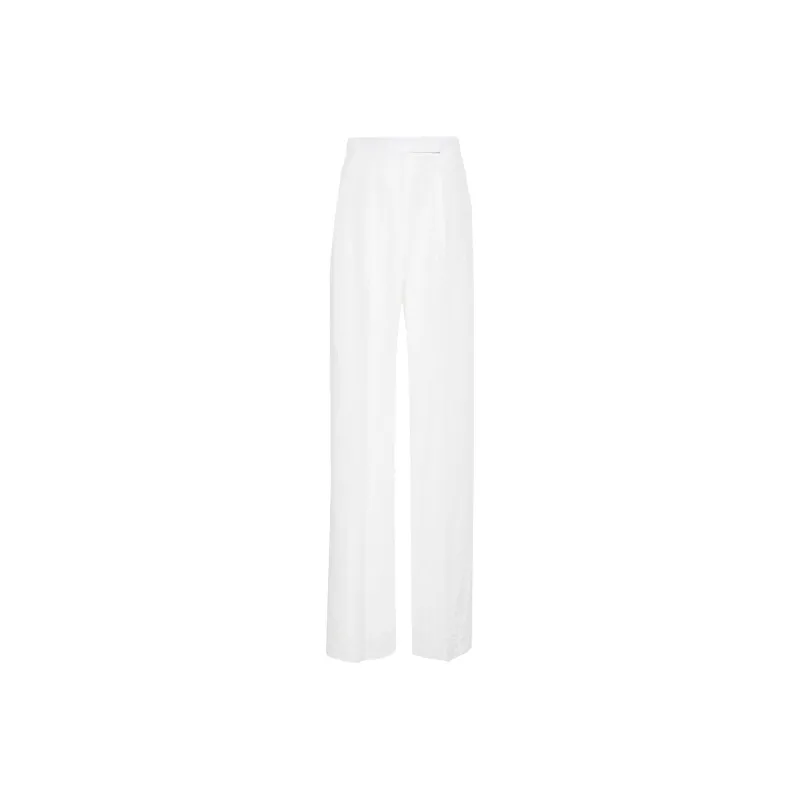 MaxMara Laringe High waist Straight leg Trousers-0
