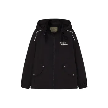 Teenie Weenie Cropped Coats Women's Black