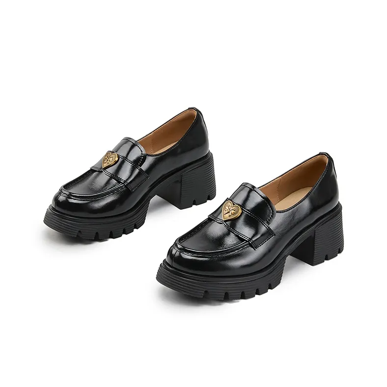 DAPHNE Loafers Women's Black/Brown-2