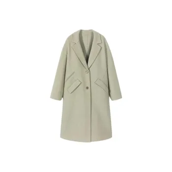 EICHITOO Coat Women's Light Green