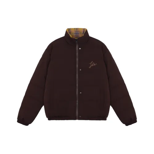TENPSEN Puffer Jackets Women's Coffee