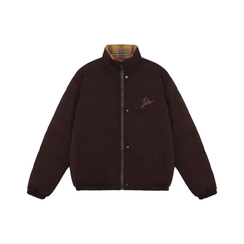 TENPSEN Puffer Jackets Women's Coffee-0