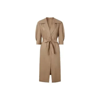 JZ. ANNAKRO Trench Coats Women's Coffee