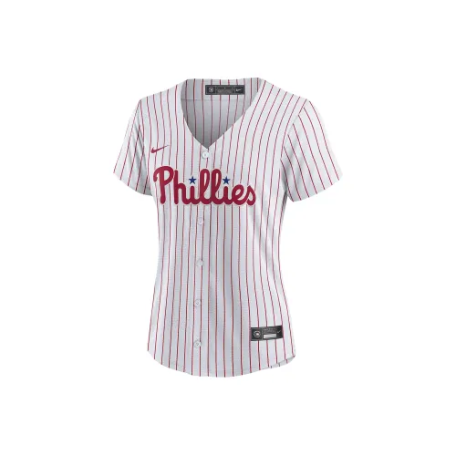 Nike MLB Collaboration Philadelphia Phillies Bryce Harper Soccer Jerseys Women's White