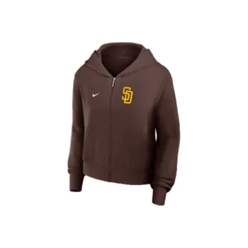 Nike San Diego Padres Women's's Nike Mlb Full Zip Hoodie